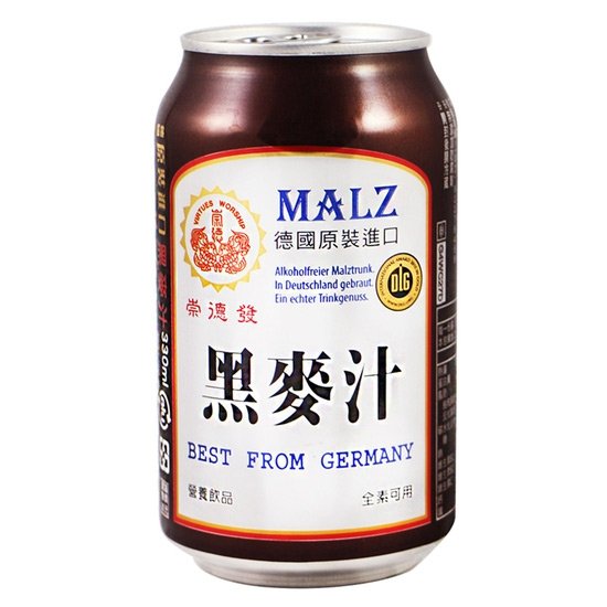 崇德發 黑麥汁(罐)330ml