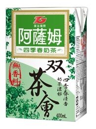 阿薩姆 雙茶會 四季春奶茶400ml