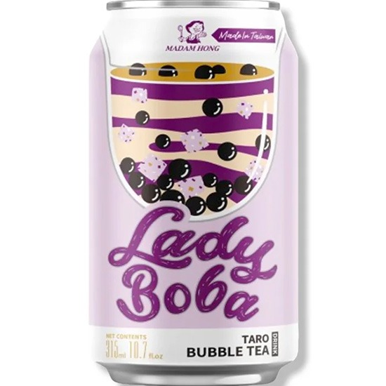 洪大媽 芋香珍奶飲料315ml Madam Hong Pearl Milk Drink Taro 315ml