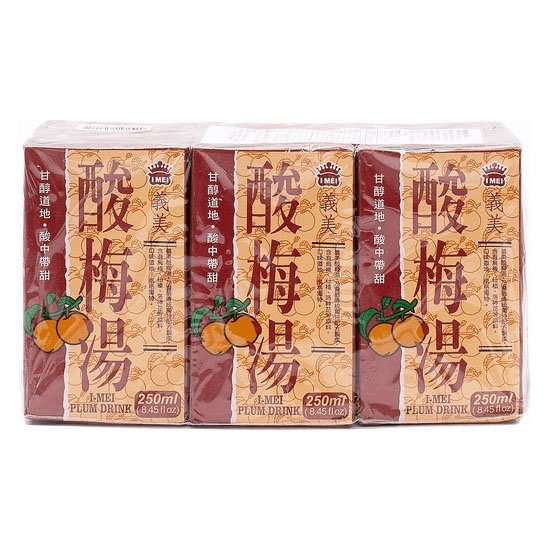 義美 酸梅湯(6入)1500ml