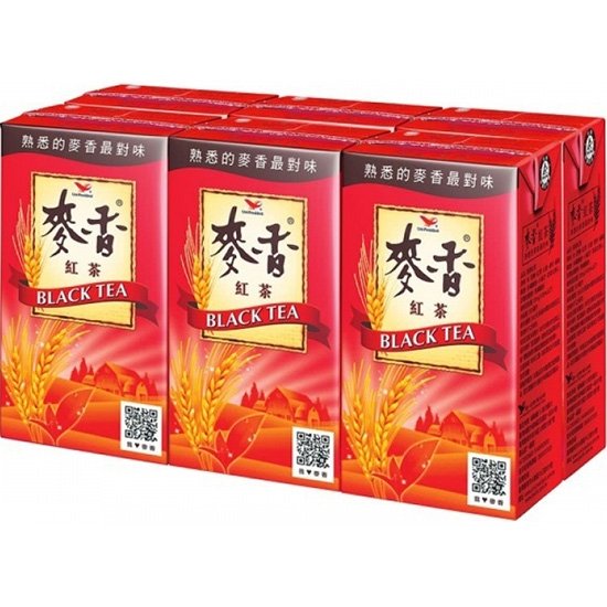 統一 麥香紅茶300ml*6p TI Black Tea 300ml * 6p