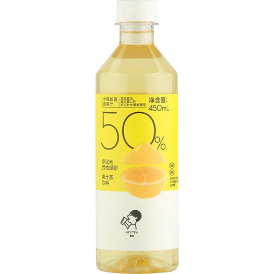 禧茶 濃果茶 低糖伊比利西柚綠妍果汁茶飲料450ml