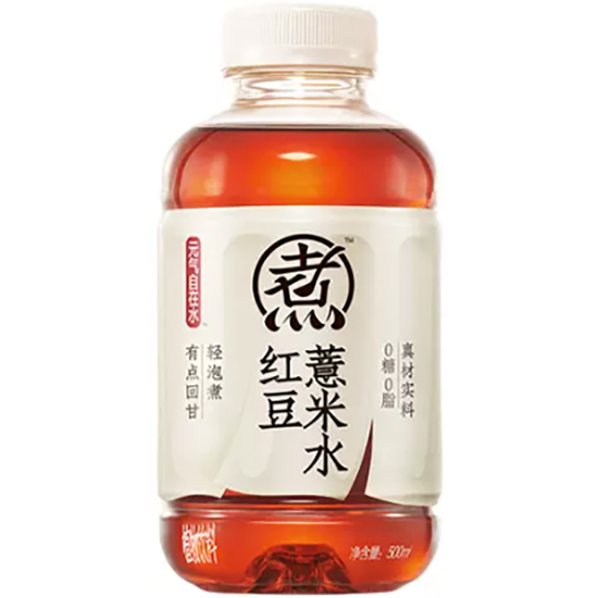 元氣森林 自在水 紅豆薏仁水植物飲料500ml