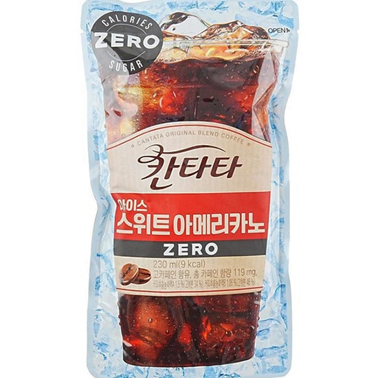 Lotte Cantata 0糖0卡冰美式230ml