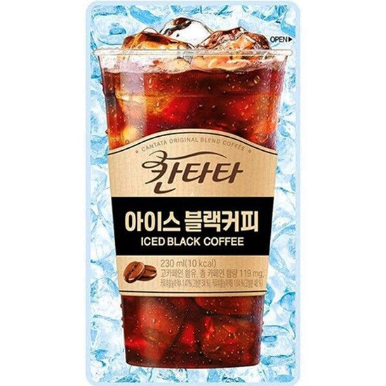 Lotte Cantata 冰黑咖啡230ml