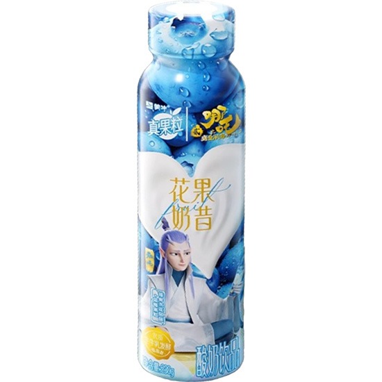 蒙牛 真果粒 藍莓果粒酸奶飲品230g