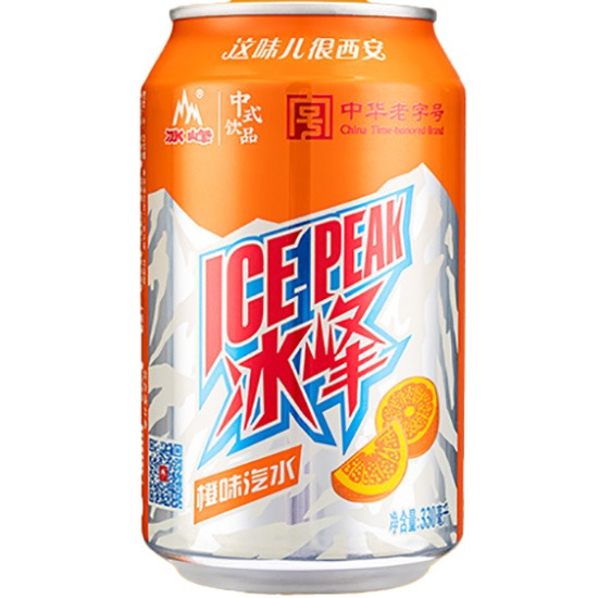冰峰 橙味汽水330ml