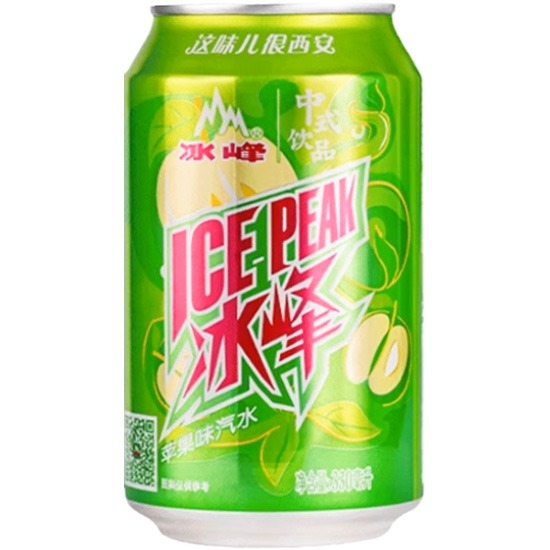 冰峰 蘋果味汽水330ml
