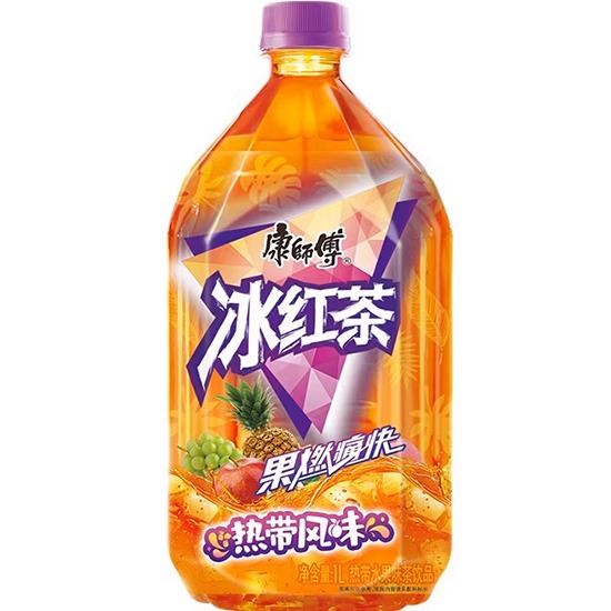 康師傅 熱帶風味冰紅茶1L