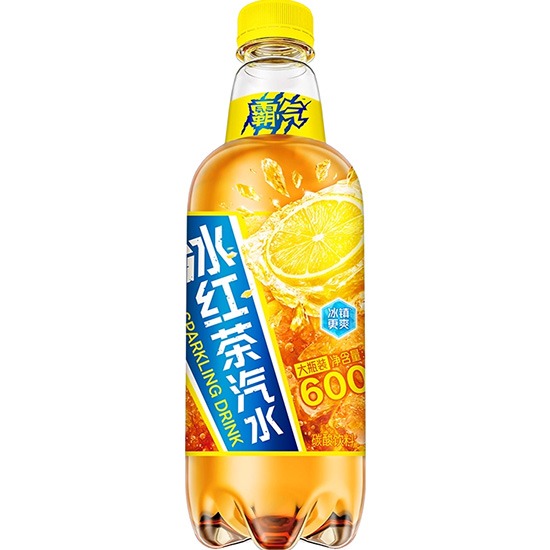 元氣森林 霸氣 冰紅茶汽水600ml
