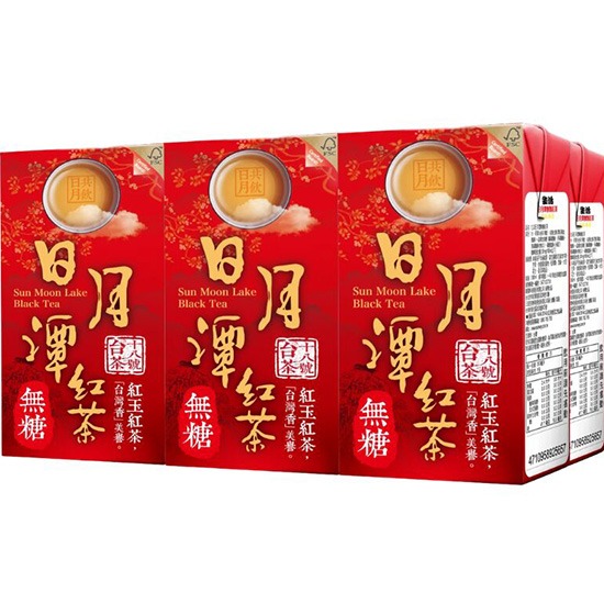 生活 日月潭無糖紅茶飲料300ml*6p