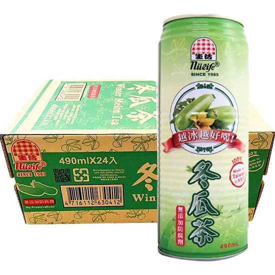 生活 冬瓜茶飲料490ml*24p