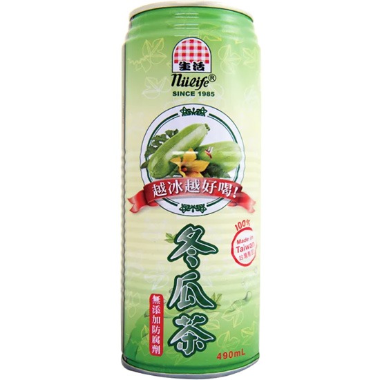 生活 冬瓜茶飲料490ml