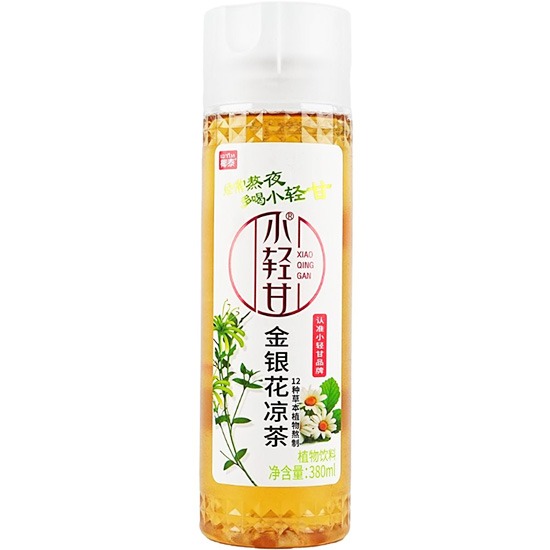 椰泰 小輕甘 金銀花涼茶植物飲料380ml
