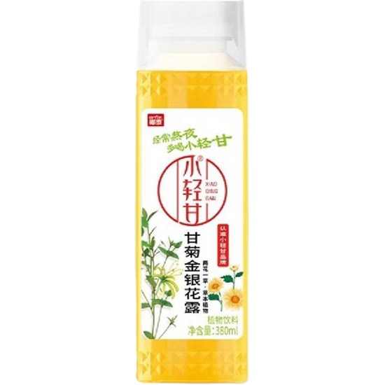 椰泰 小輕甘 甘菊金銀花露植物飲料380ml