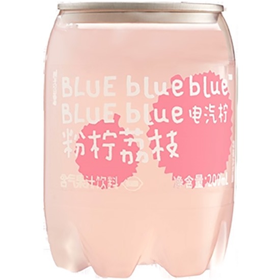 檸檬共和國 電汽檸 粉檸荔枝味果汁飲料200ml