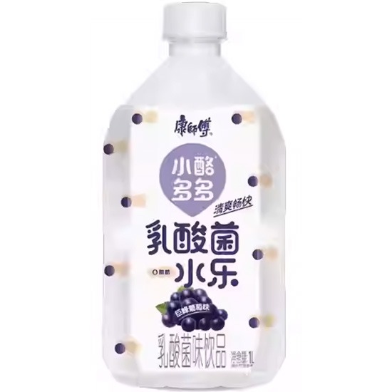 康師傅 小酪多多 葡萄味乳酸菌水樂1L