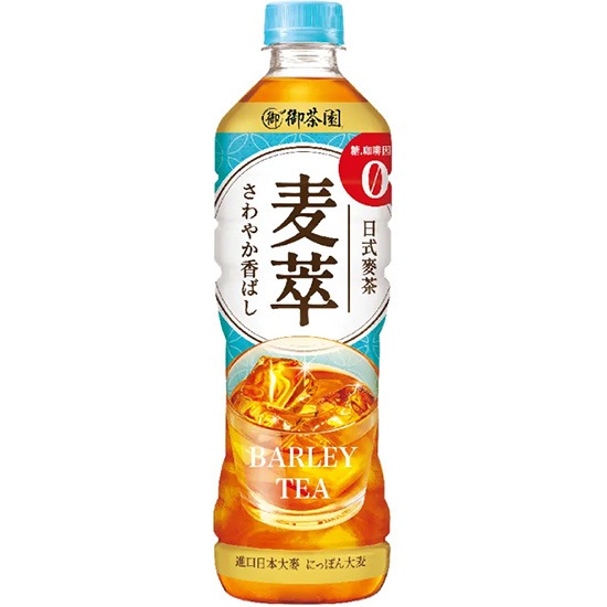 御茶園 無糖麥萃590ml