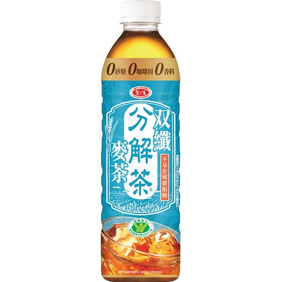 愛之味 分解茶雙纖麥茶590ml