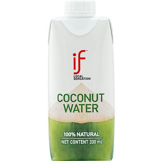 IF 100% 純椰子水330ml