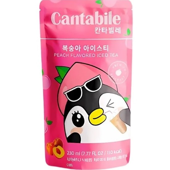 Cantabile 水蜜桃冰茶230ml