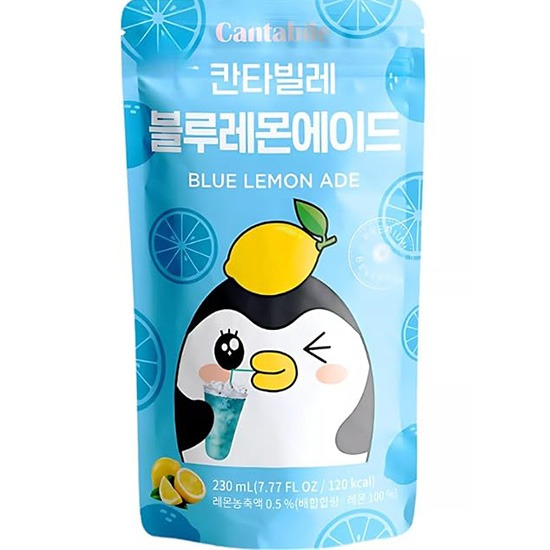 Cantabile 藍檸檬味飲料230ml