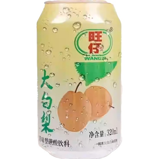 旺仔 大白梨汽水320ml