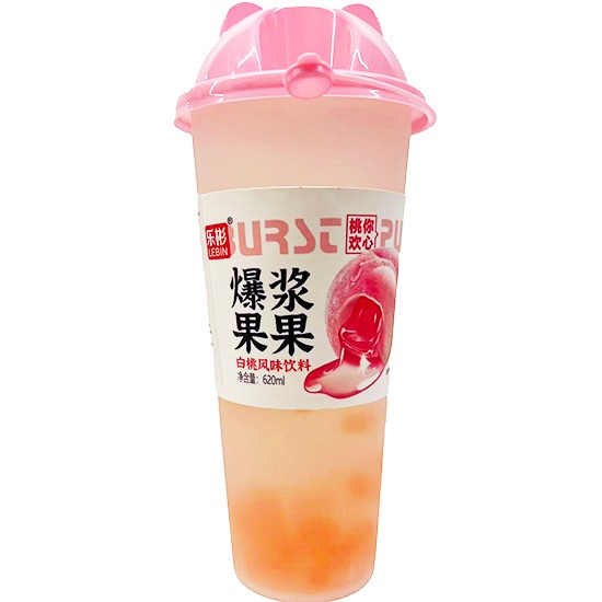 樂彬 白桃味爆漿果果620ml