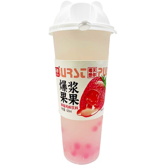 樂彬 草莓味爆漿果果620ml