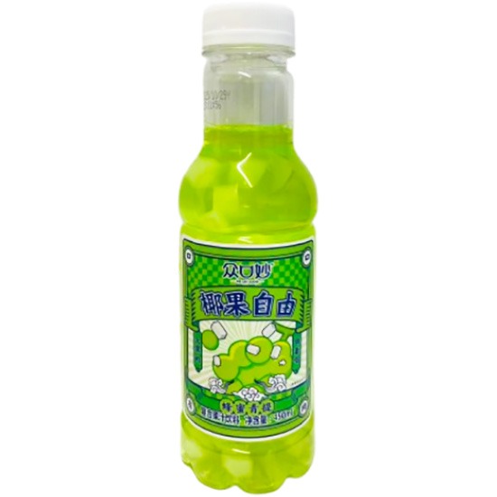 ZGM Honey Green Grape with Coconut Jelly Fruit Juice 450ml