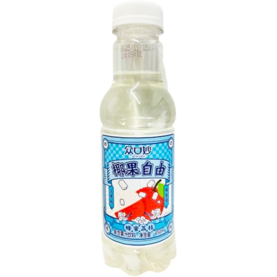 ZGM Honey Lychee with Coconut Jelly Fruit Juice 450ml