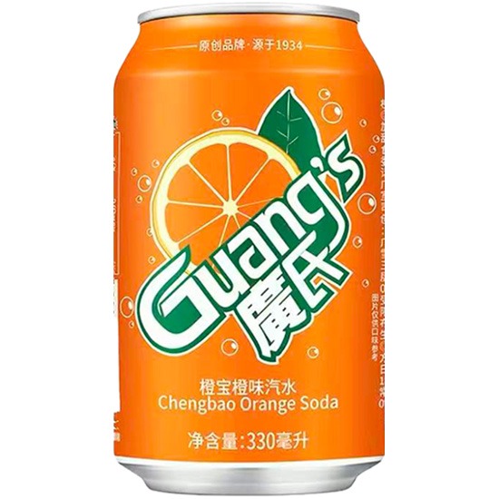 廣氏 橙寶橙味汽水330ml