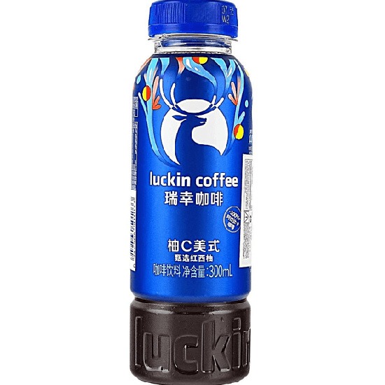 瑞幸 柚C美式咖啡飲料300ml