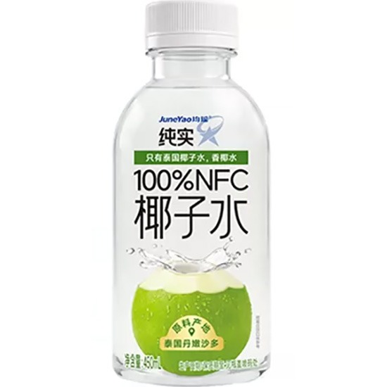 均瑤 純爽NFC100%椰子水450ml