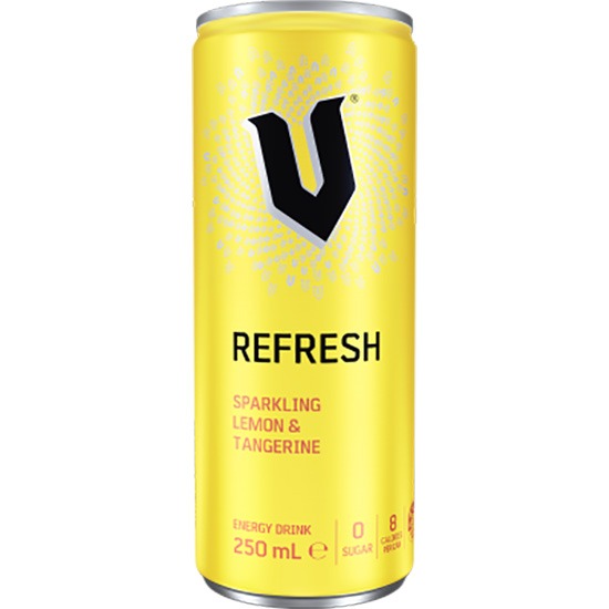 V能量 檸檬橘子味能量飲料250ml