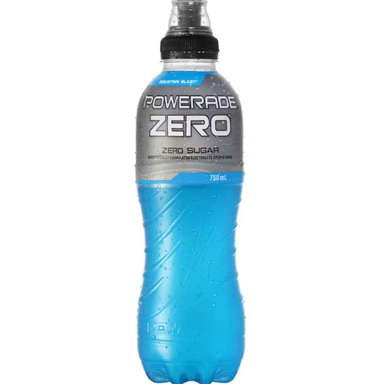 Powerade Zero Sports Drink Mountain Blast 750ml Powerade Zero Sports Drink Mountain Blast 750ml