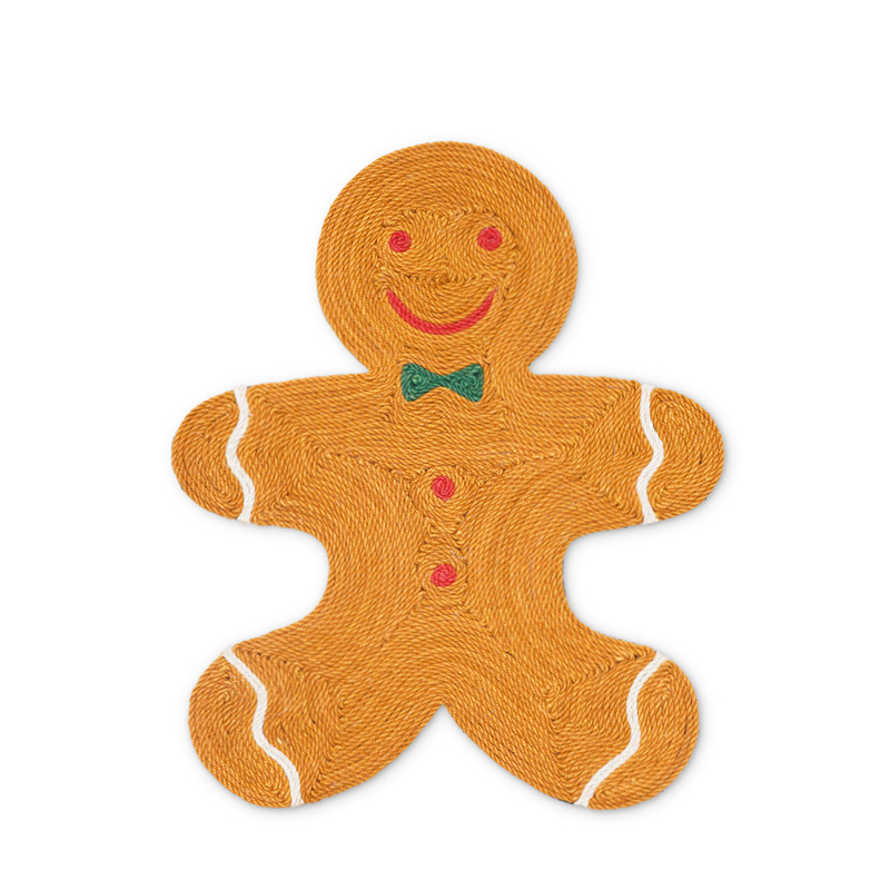 ZEZE 薑餅人貓抓墊