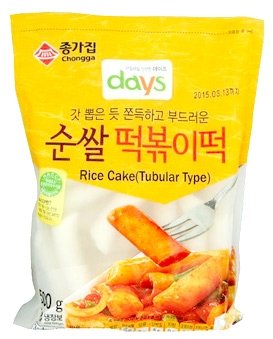 宗家府 新鮮冷藏年糕(條)500g Chongga Rice Cake (Stick Tpye) 500g
