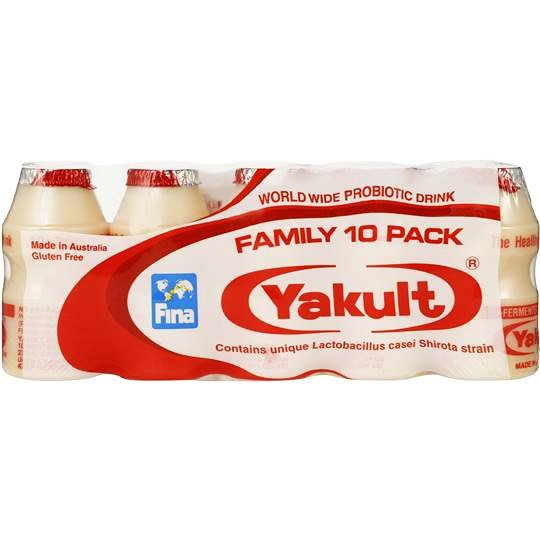 YK 紅瓶養樂多(10入) YK Yogurt Drink Red Bottle (10p)