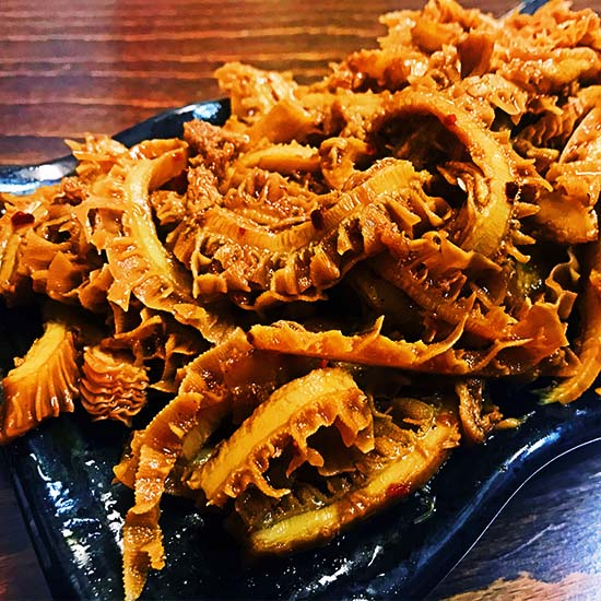 老李滷味 飄香金錢肚220g