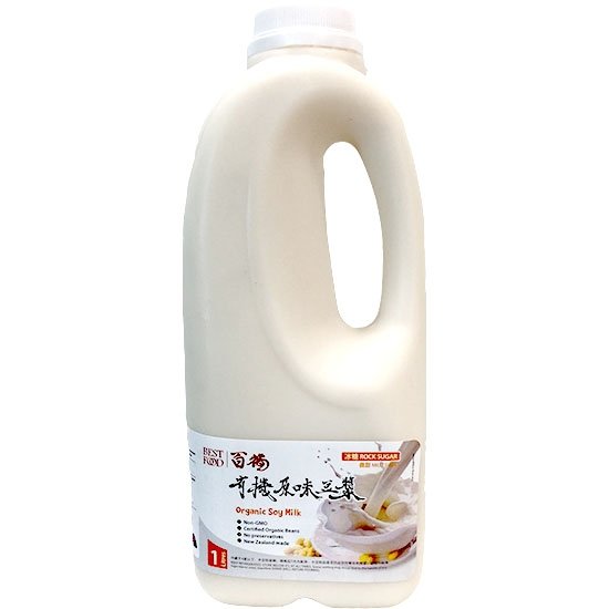 百福 有機原味微甜豆漿1L BF Organic Sweet Soy Milk 1L
