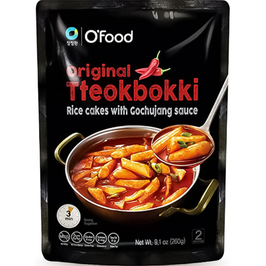 O'Food 韓式即食原味炒年糕260g