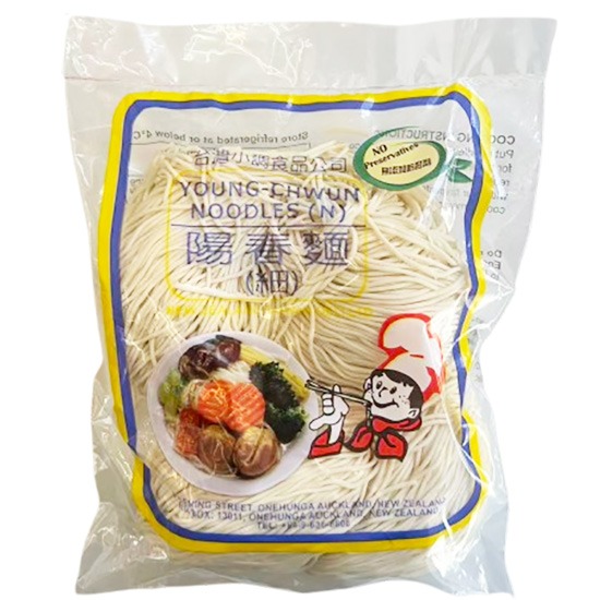 台灣小調 陽春麵(細)500g