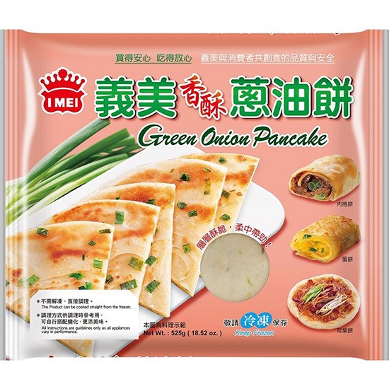 義美 香酥蔥油餅(5p) 525g IM Green Onion Pancake (5p) 525g