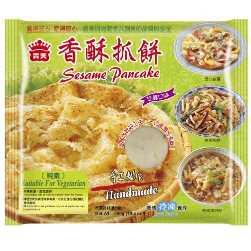 義美 香酥抓餅550g