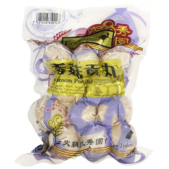 秀園 香菇貢丸260g FPL Pork Ball with Mushroom 260g