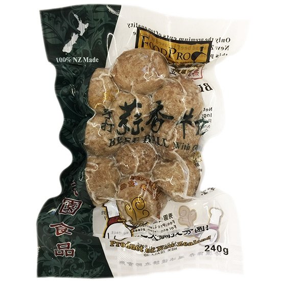 秀園 手打蒜香牛丸240g FPL Beef Ball With Garlic 240g