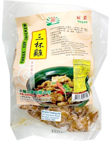 大磬 全素三杯雞250g