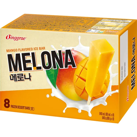 Binggrae Melona 芒果味冰棒(8入)640ml