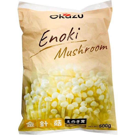 Okazu 冷凍金針菇500g Okazu Frozen Golden Mushroom 500g
